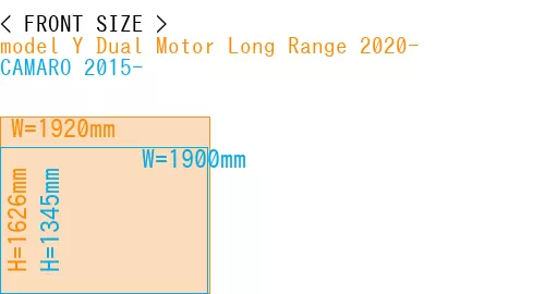 #model Y Dual Motor Long Range 2020- + CAMARO 2015-